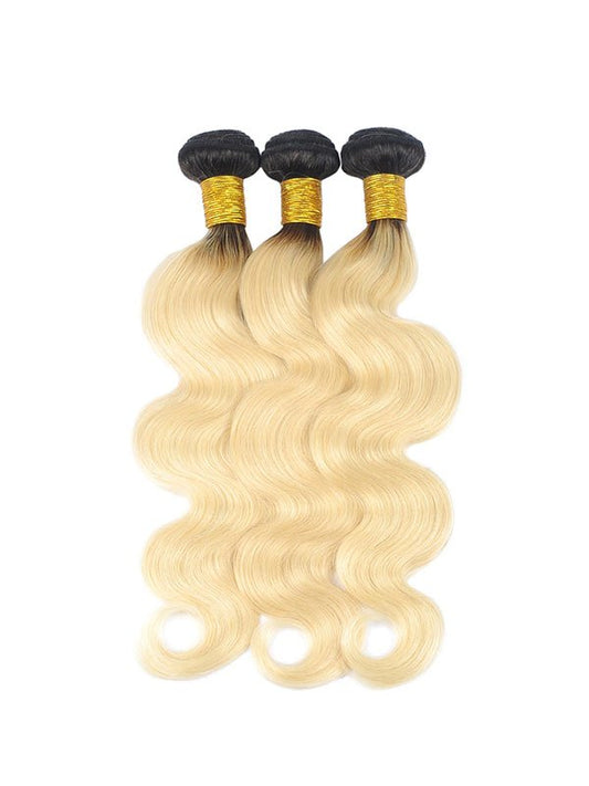 2-Tone 1b/613 Russian Blonde Body Wave Bundle Deals