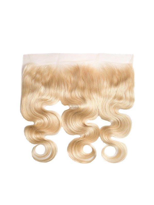 Russian Blonde Body Wave 13*4 Frontal