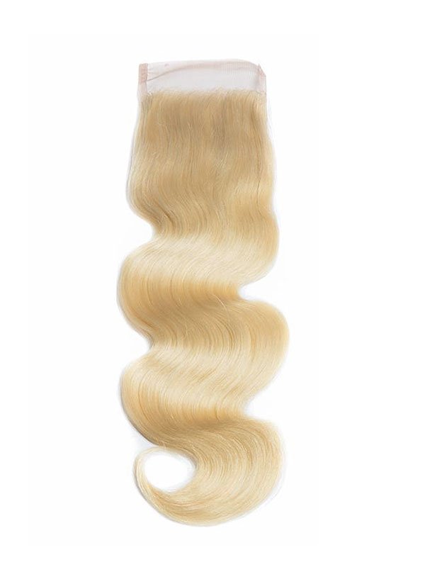 Russian Blonde Body Wave 4*4 Closure