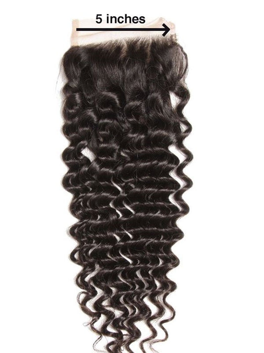 5*5 Lace Closure Deep Wave