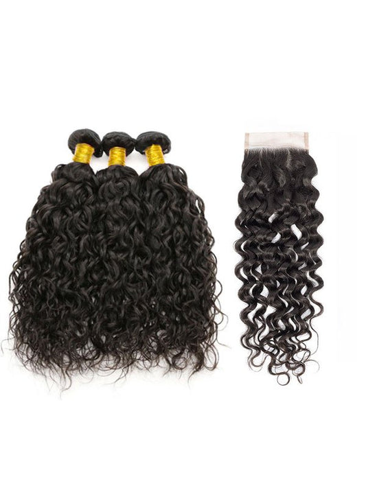 Brazilian Water Wave (10A) Bundles + Closure